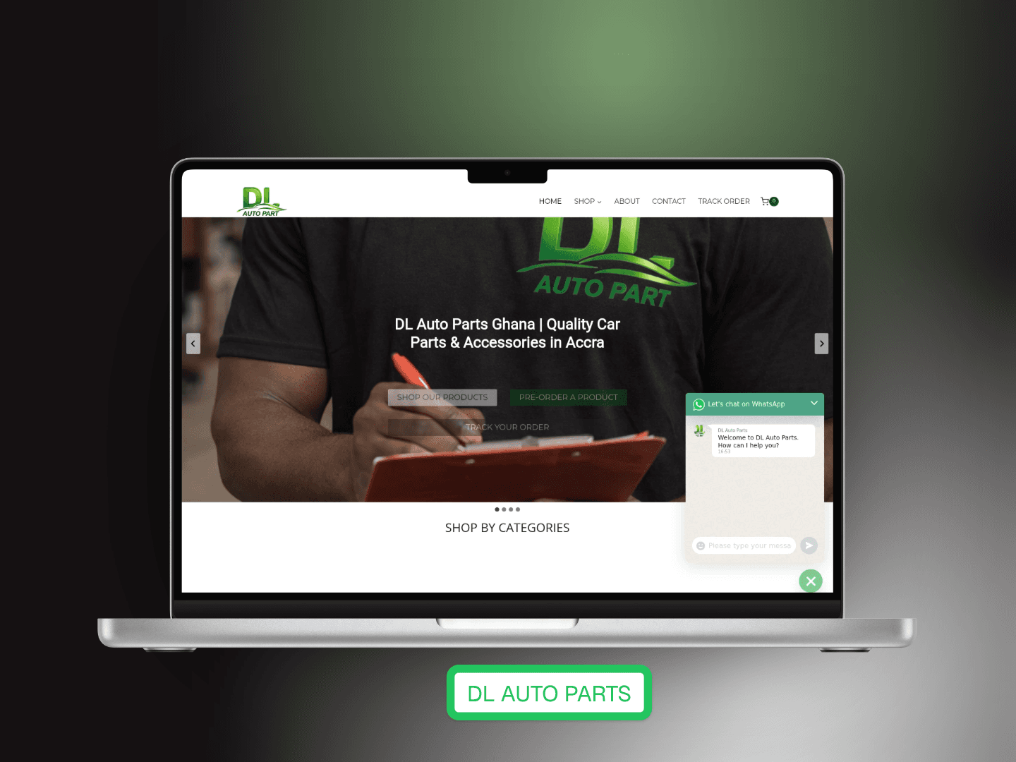 DL Auto Parts - Desktop