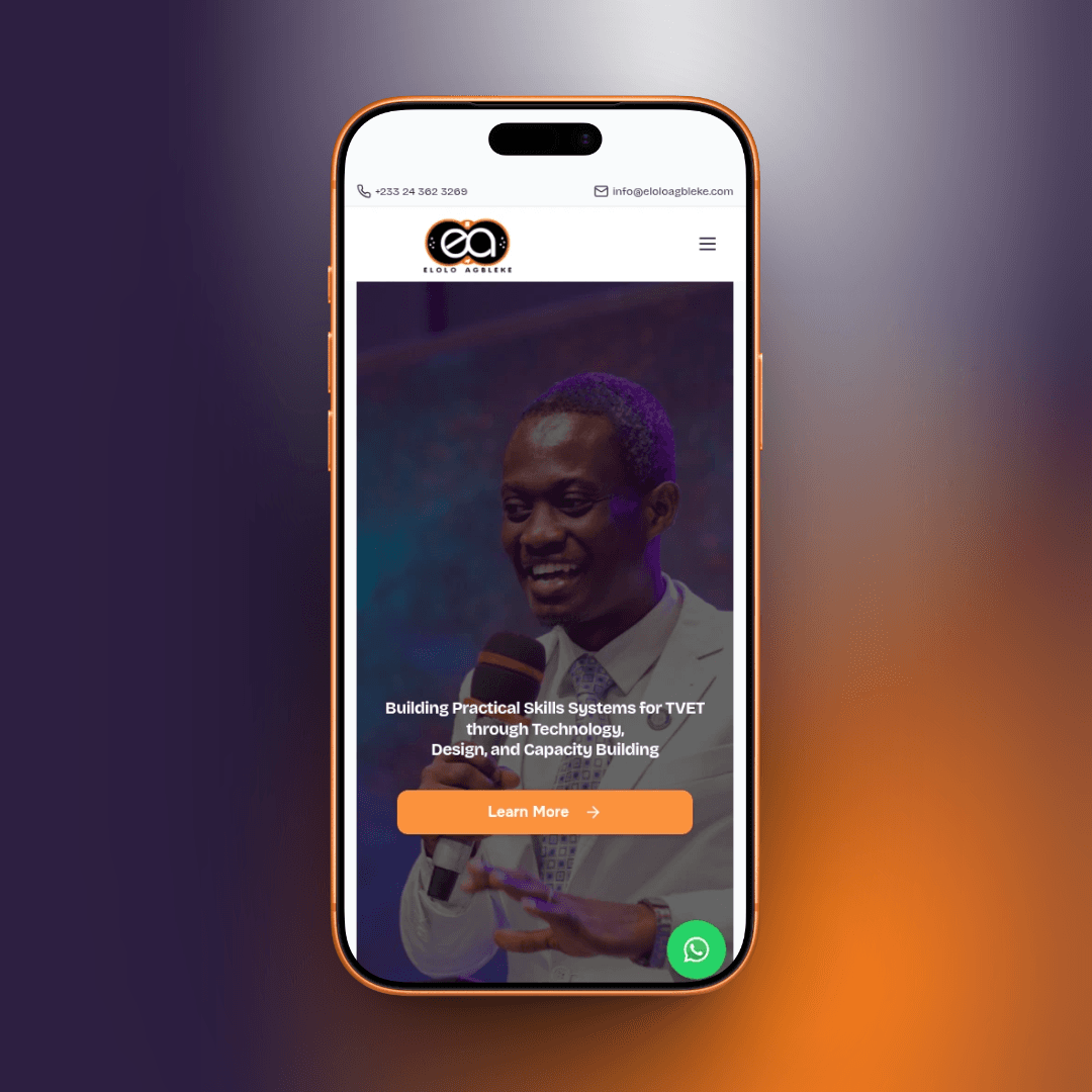 Elolo Agbleke Portfolio Website