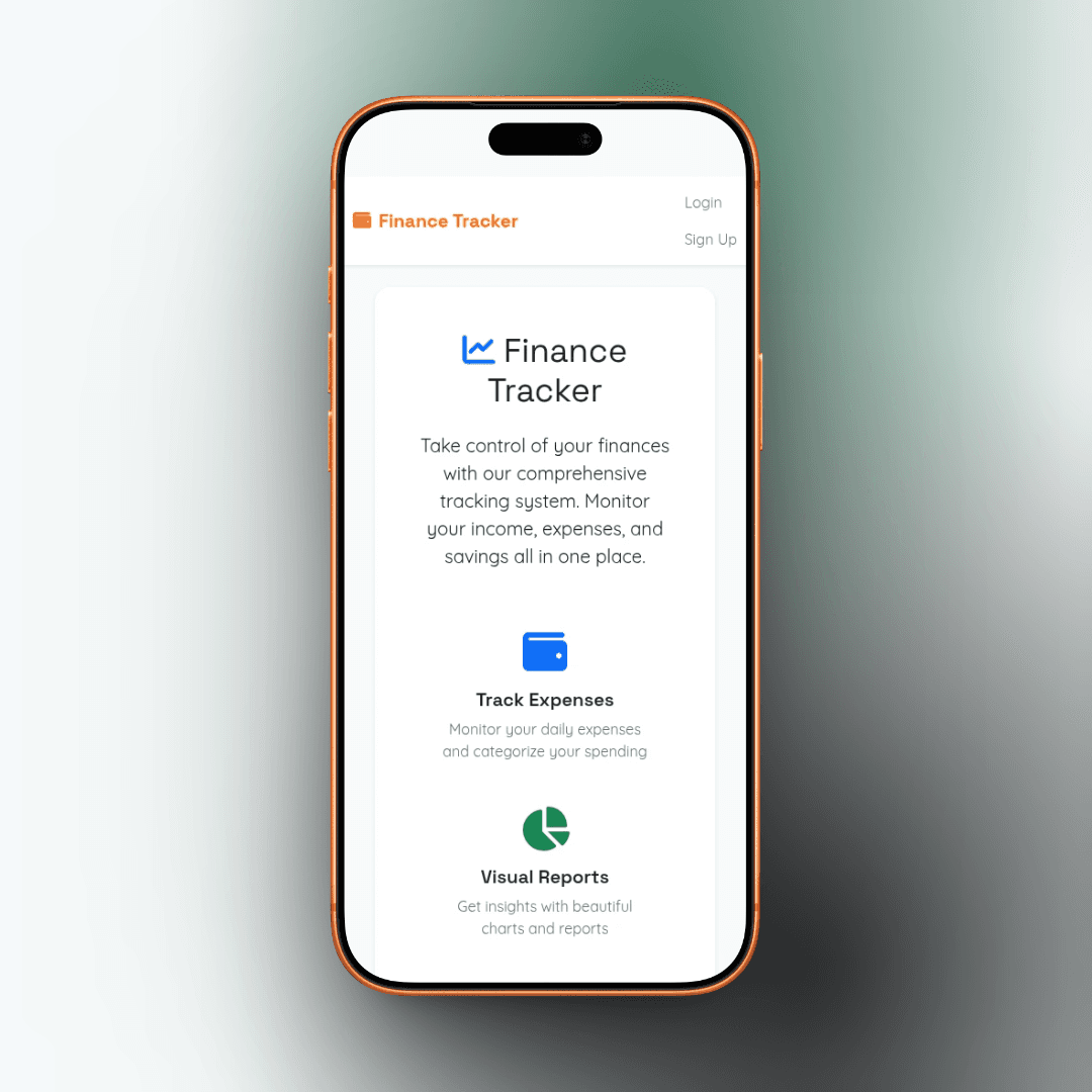 Finance Tracker