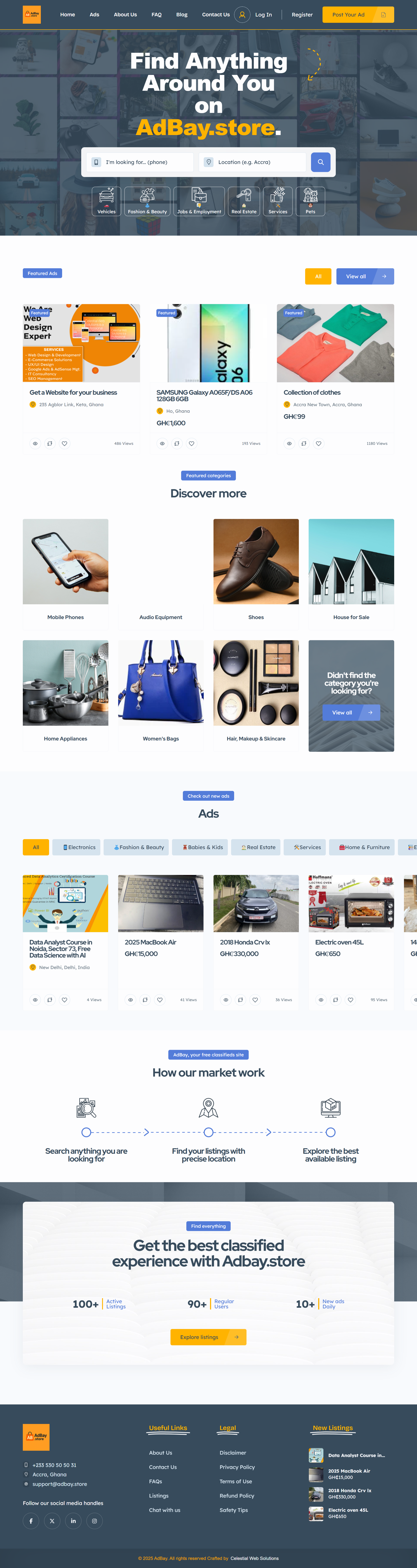 AdBay.store - Full Page Screenshot